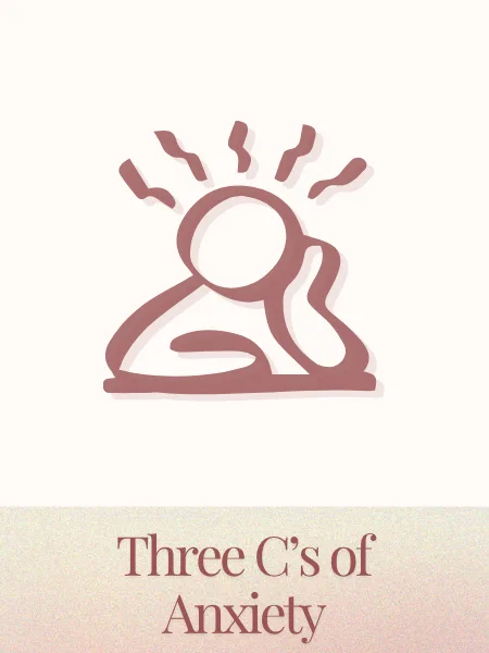 illustration of a stressed stick figure